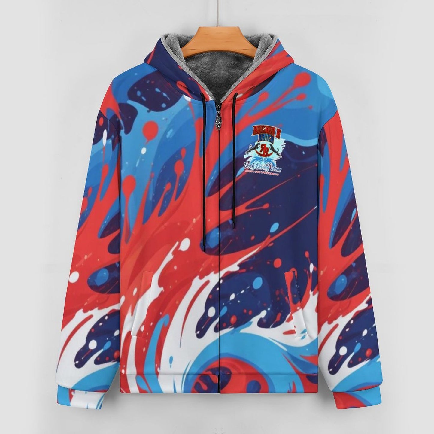 *ROCKIN RANCH  Zip up Hoodie with Plush Lining