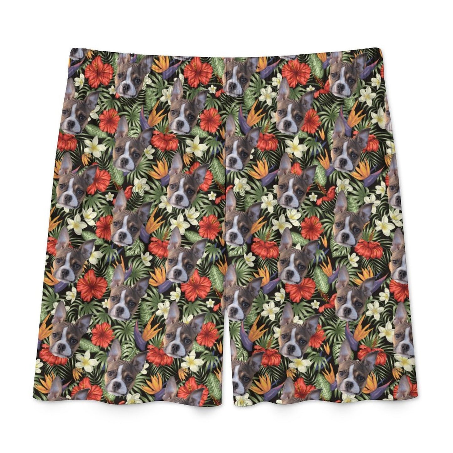 HAWAIIAN STYLE FACE -  Pajama Shorts for Men