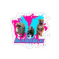 2 HOLLA BACK BULLIES Die-Cut Stickers