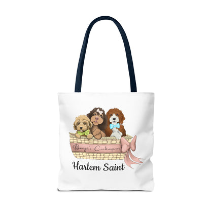 Harlem Saint Benjis Cockapoos Tote Bag