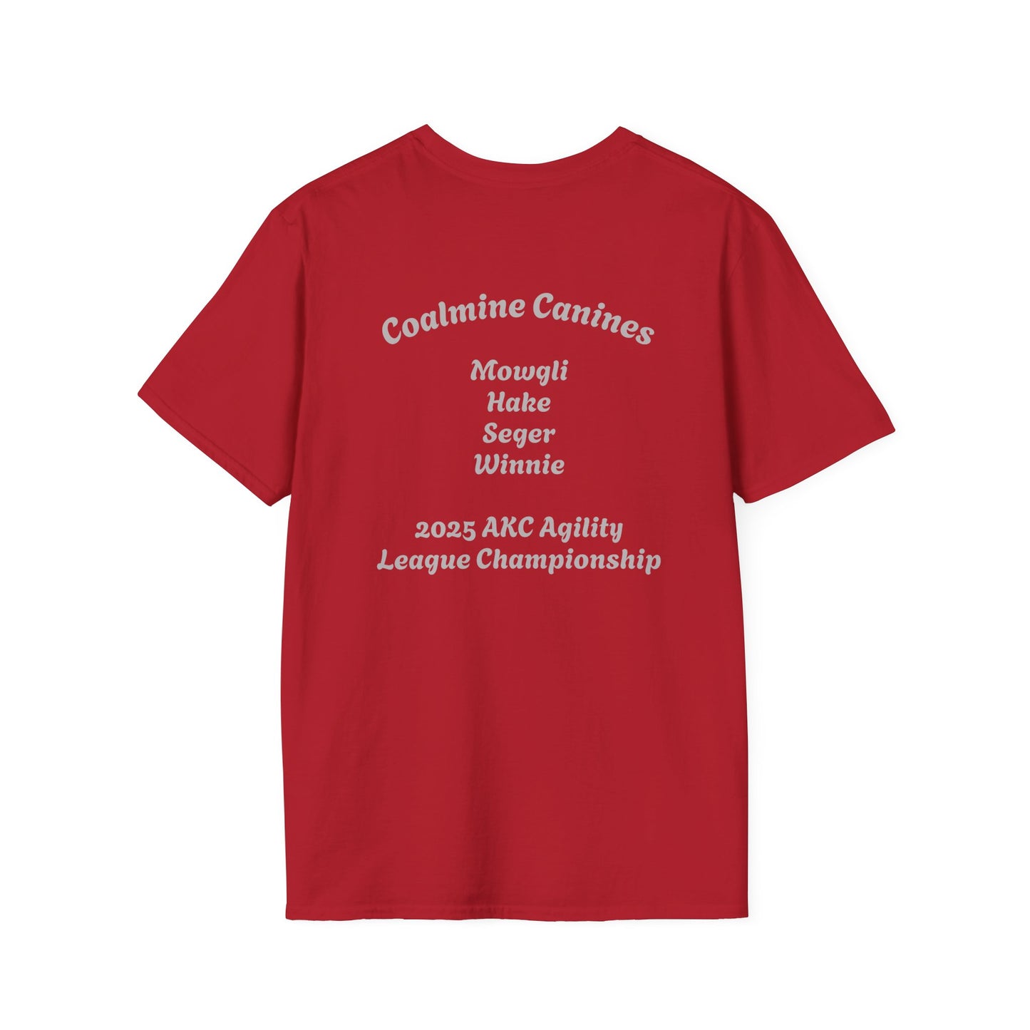 Coalmine Canines Unisex Softstyle T-Shirt