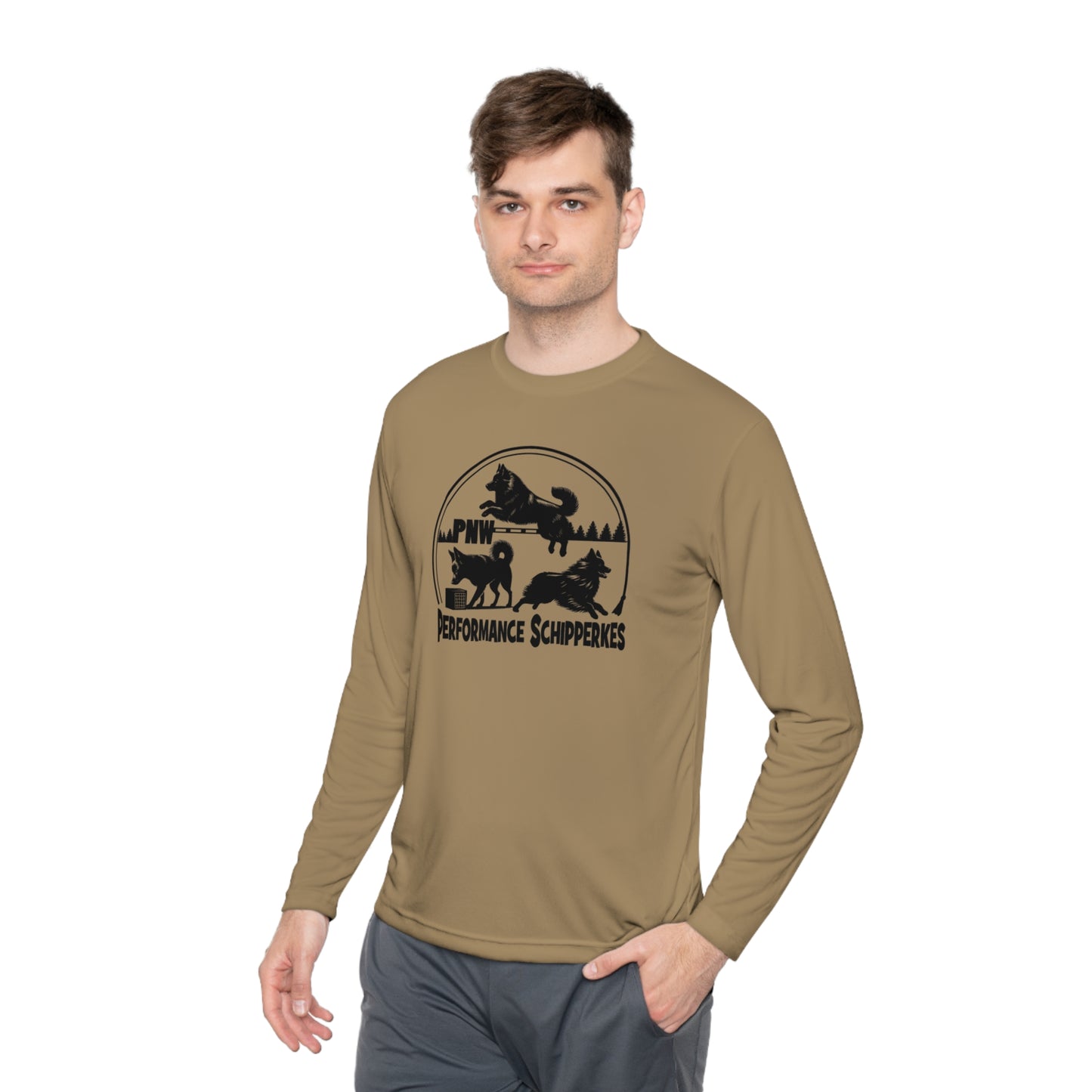 * PNW schipperkes Unisex Lightweight Long Sleeve Tee