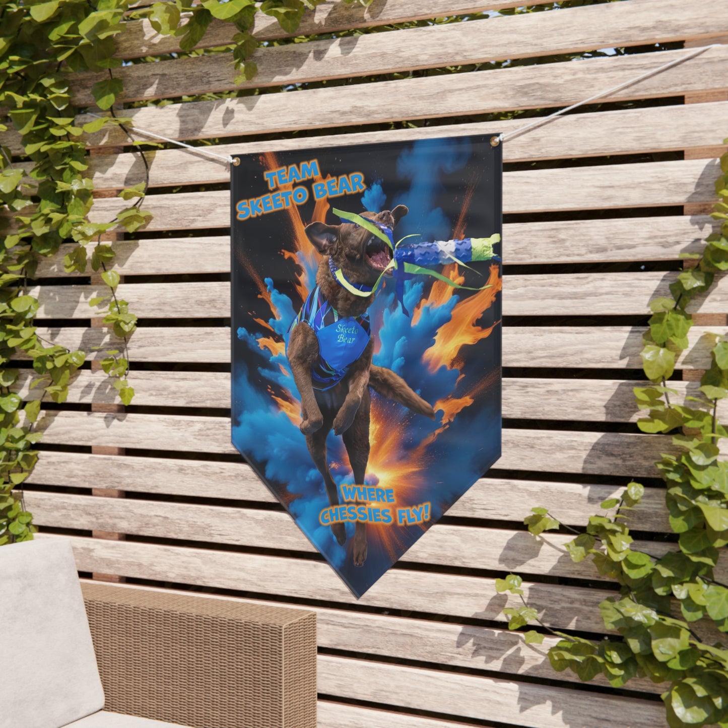 SKETTO BEAR 2024 Pennant Banner