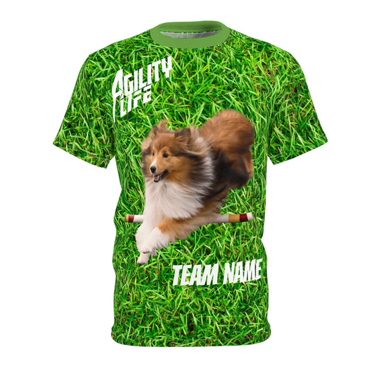 AGILITY LIFE  - GRASS - CUSTOM PHOTO JERSEY
