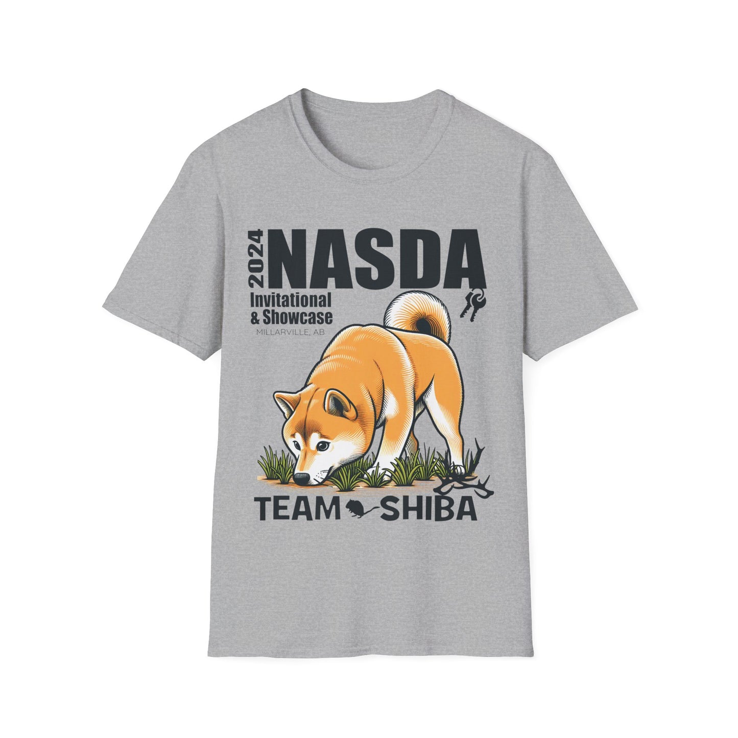 Team Shiba - NASDA  Unisex Softstyle T-Shirt