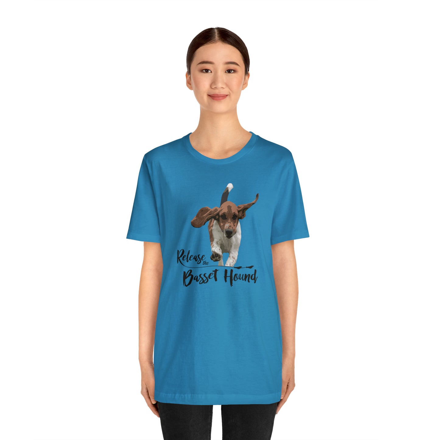 RELEASE THE BASSET  -  Unisex Short Sleeve Tee