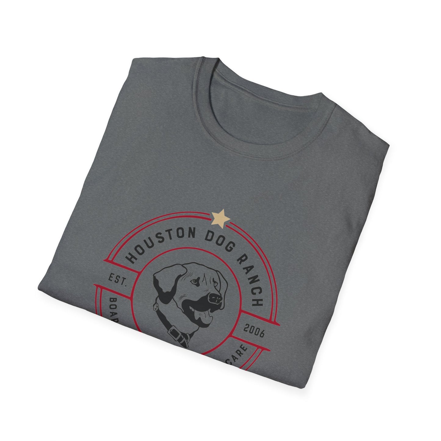 HOUSTON DOG RANCH  Unisex Softstyle T-Shirt