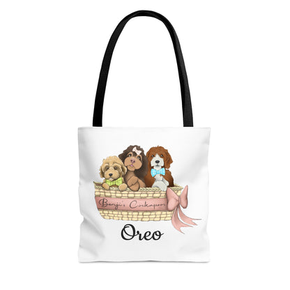 * Oreo - Benjis Cockapoos Tote Bag