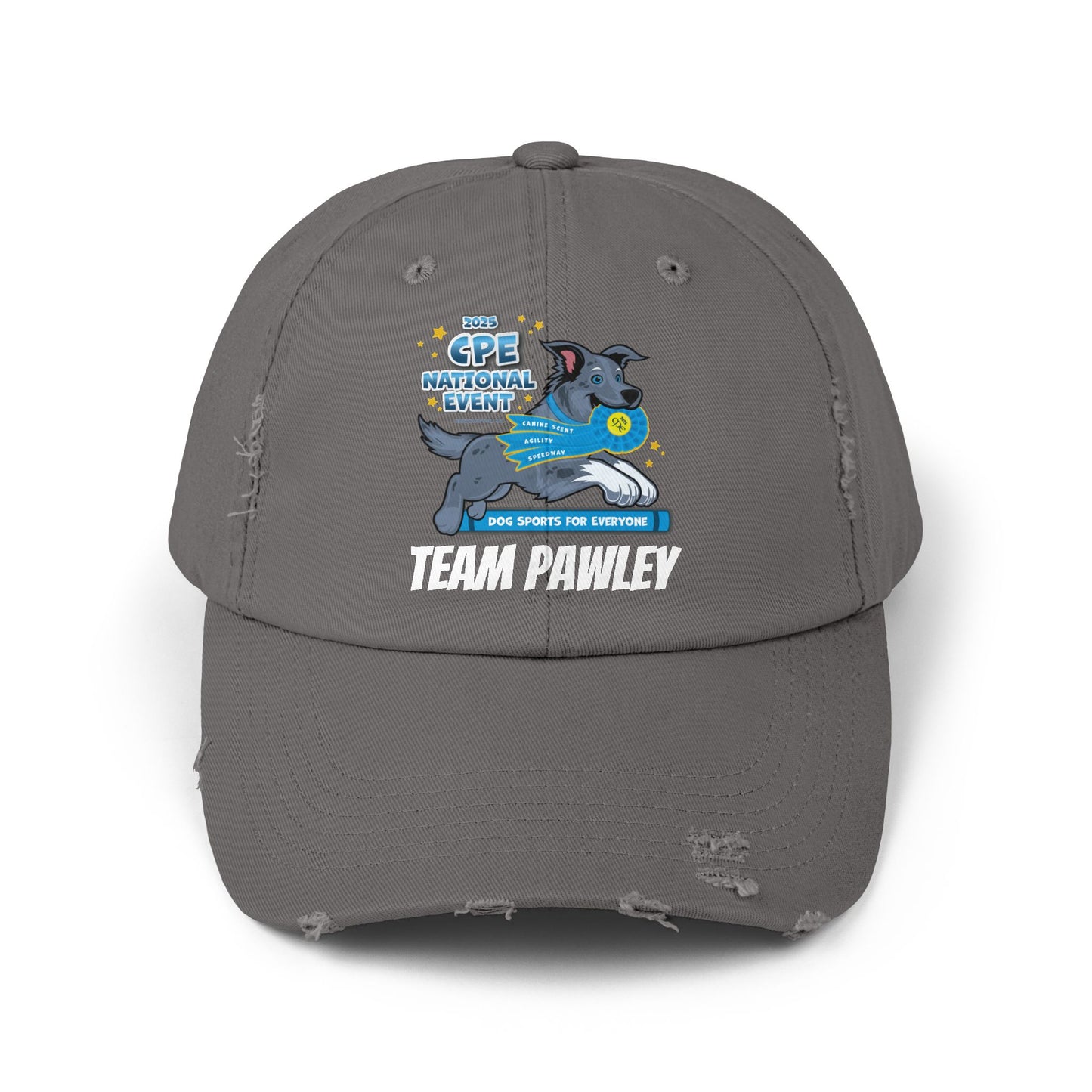 Team Pawley CPE Unisex Distressed Cap