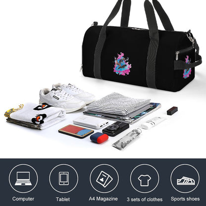 HOLLA BACK BULLIES Gym bag A017 Large Capacity Sports Duffel