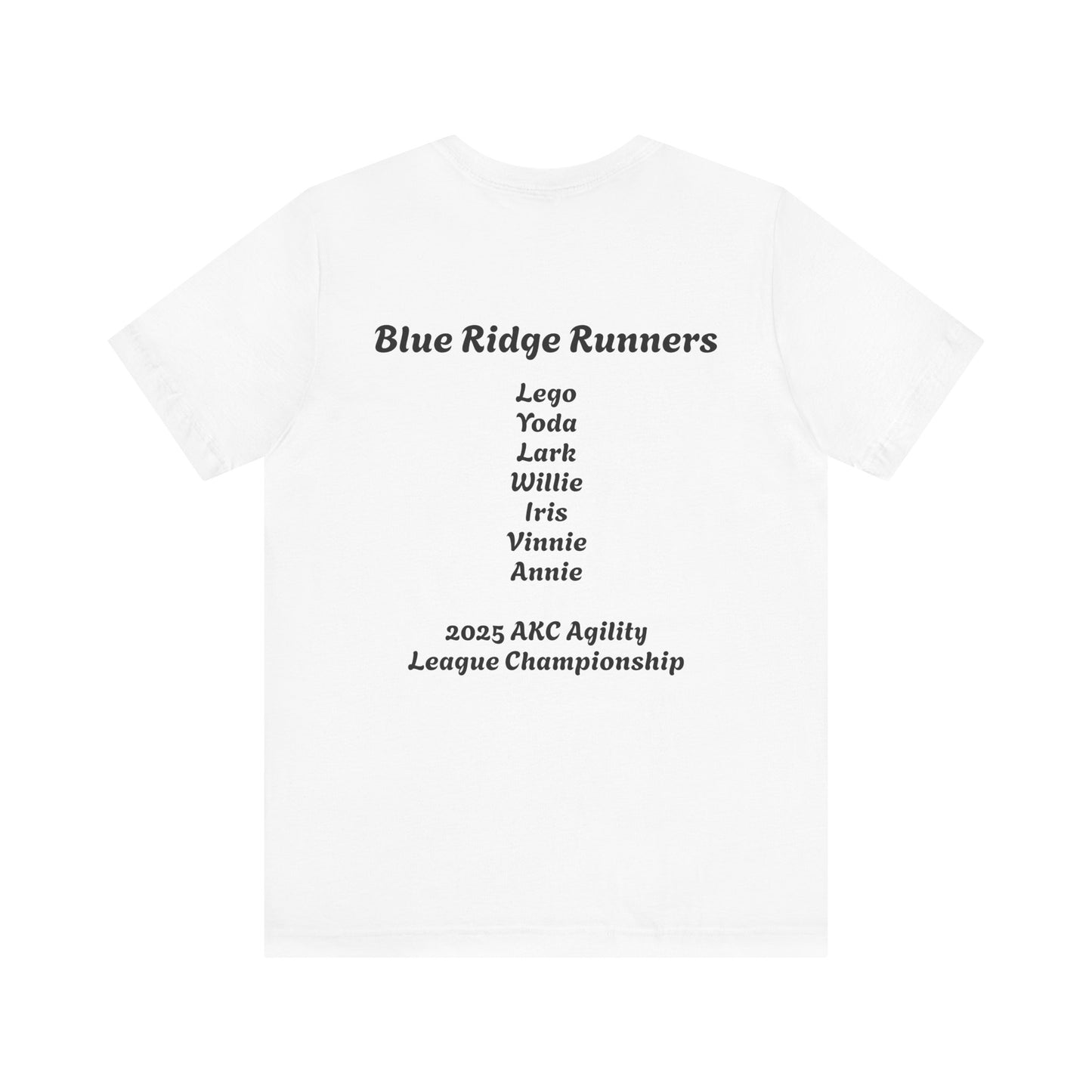 Blue Ridge Runners Unisex Jersey Short Sleeve Tee