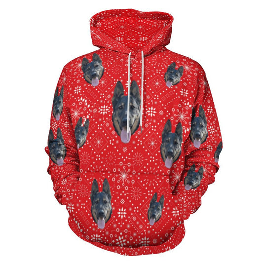 Custom Hoodie FACE PATTERN