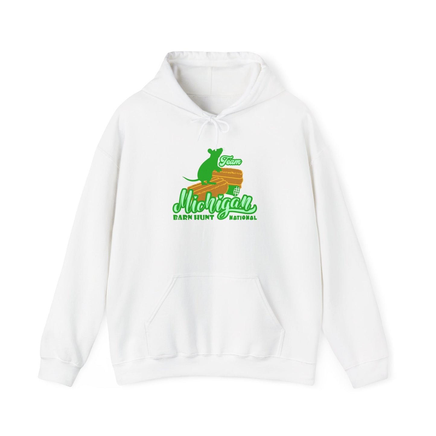 MICHIGAN BARN HUNT Unisex Heavy Blend™ Hooded Sweatshirt