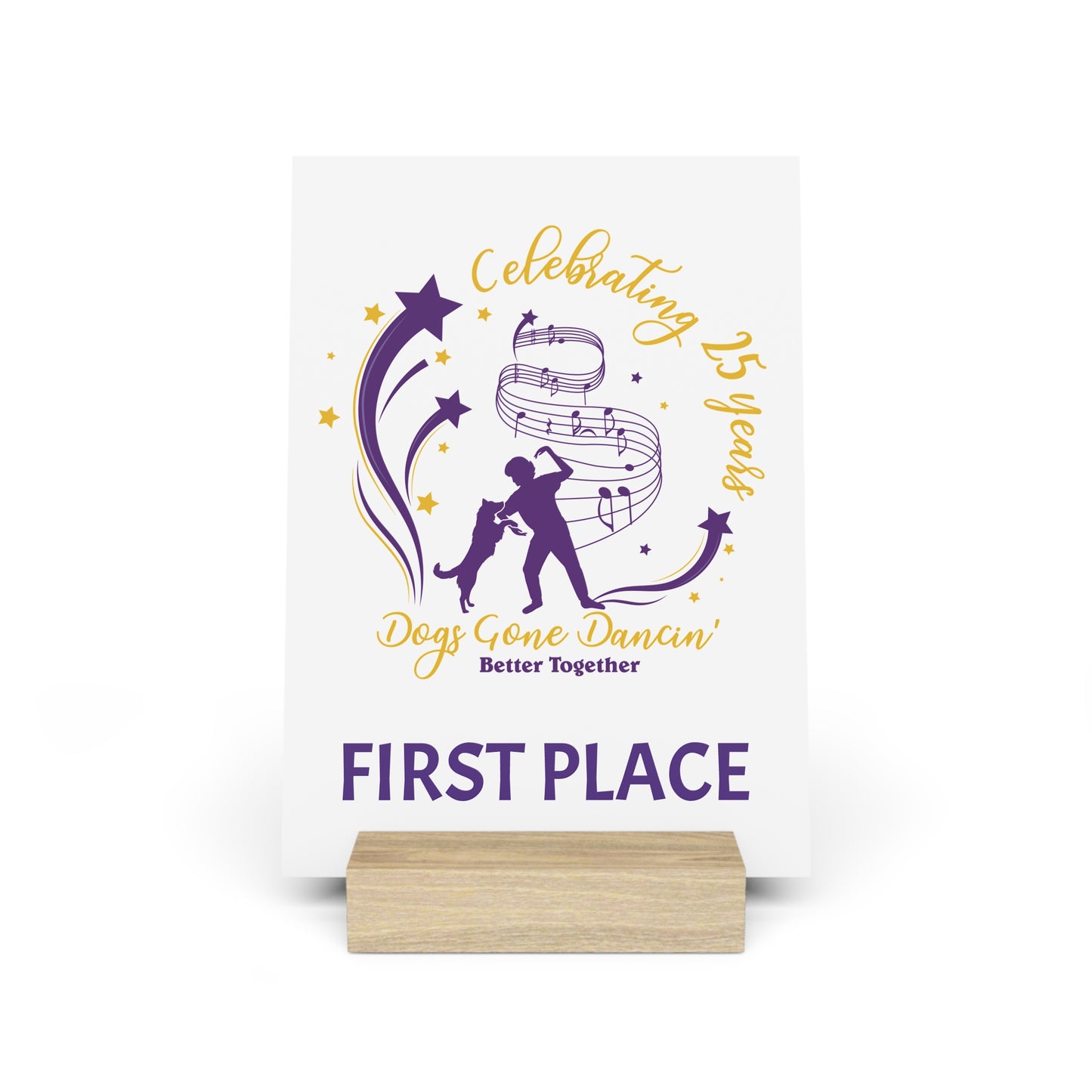 SAMPLE AWARD - Dogs Gone Dancin'