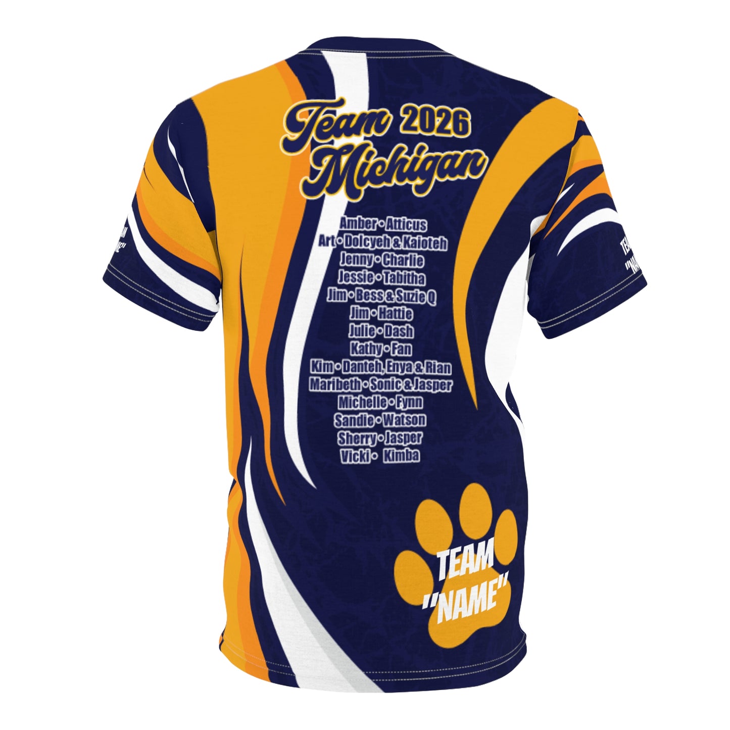 TEAM MICHIGAN JERSEY - ADD NAME!