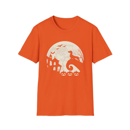 HALLOWEEN MOON - Doxie - Unisex Softstyle T-Shirt