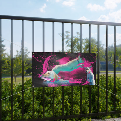 MONROE Custom  Matte Banner
