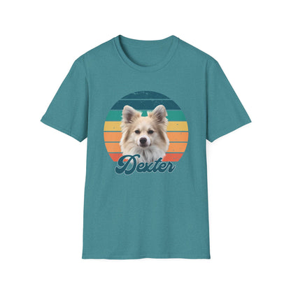 RETRO SUNSET DEXTER Unisex Softstyle T-Shirt