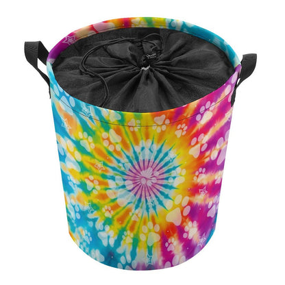 GROOVY PAWS DrawstringCollapsible Basket