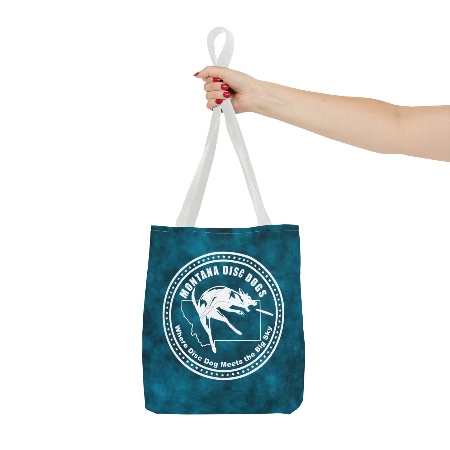 *MONTANA DISC DOG Tote Bag