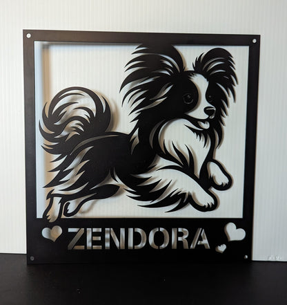 *BREED Metal Sign  - SQUARE w Text