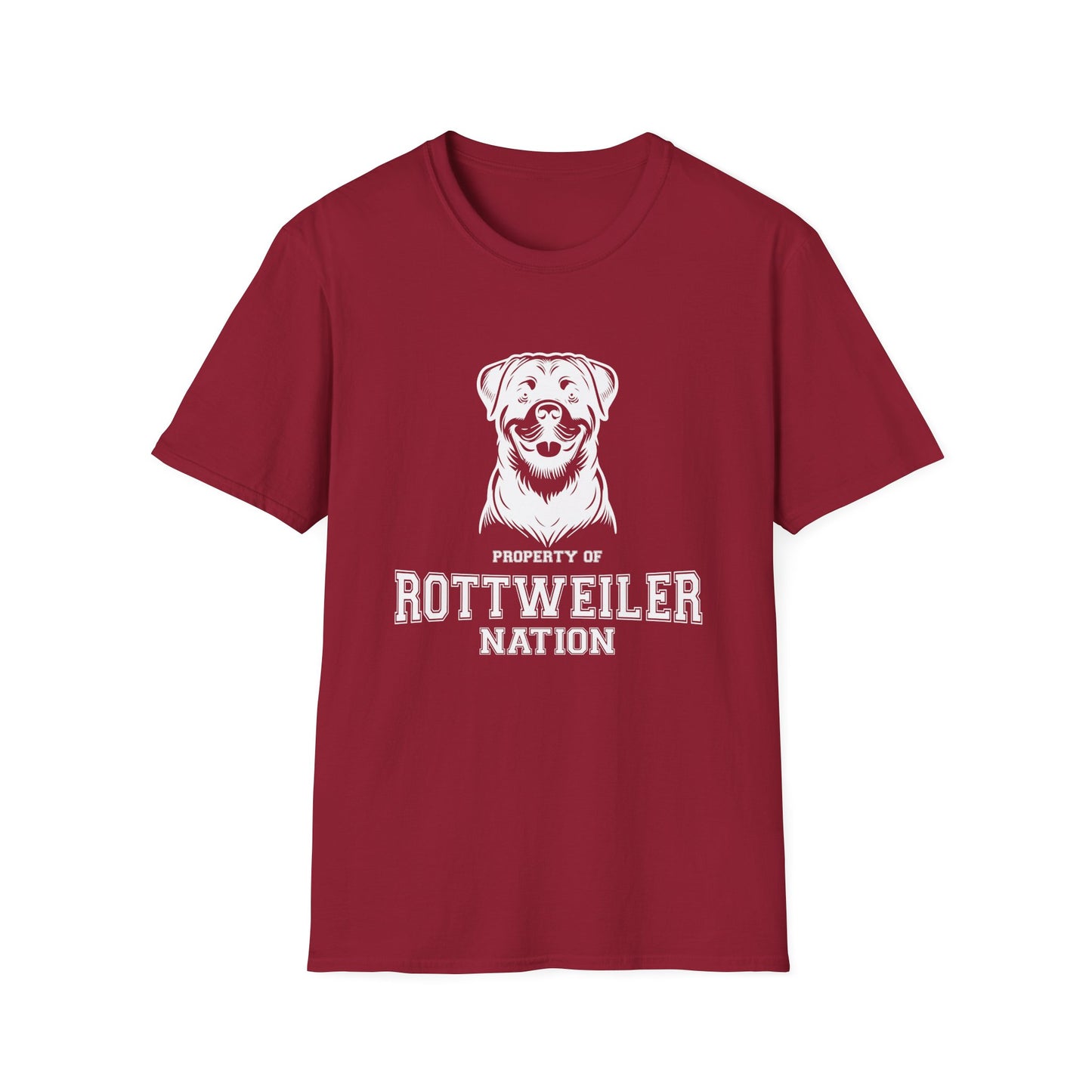 ROTTWEIILER NATION Unisex Softstyle T-Shirt