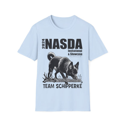 TEAM SCHIPPERKE - NASDA  Unisex Softstyle T-Shirt