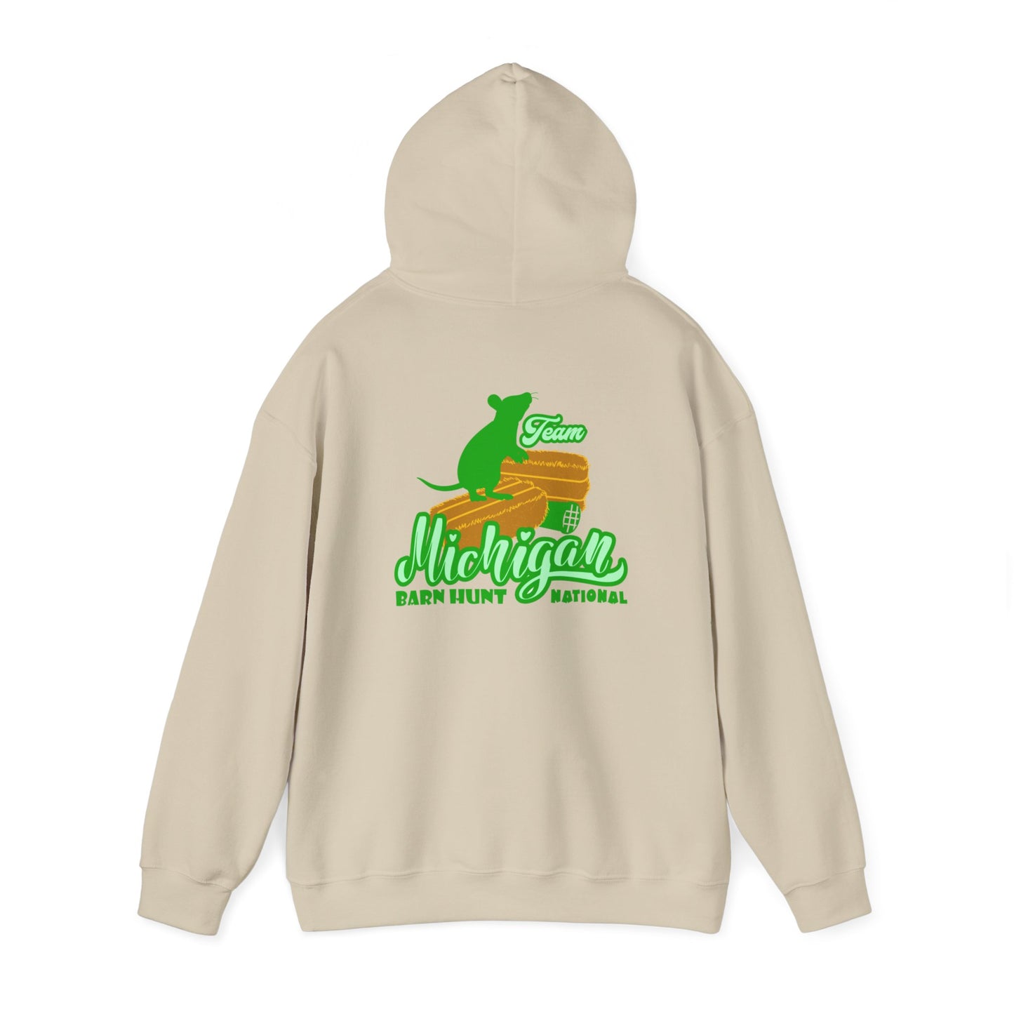 MICHIGAN BARN HUNT Unisex Heavy Blend™ Hooded Sweatshirt