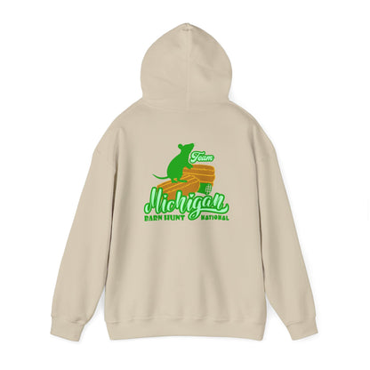 MICHIGAN BARN HUNT Unisex Heavy Blend™ Hooded Sweatshirt