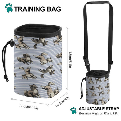 WINDSPRITE  - Silken Windhound  Pattern  Dog Treat Training Bags