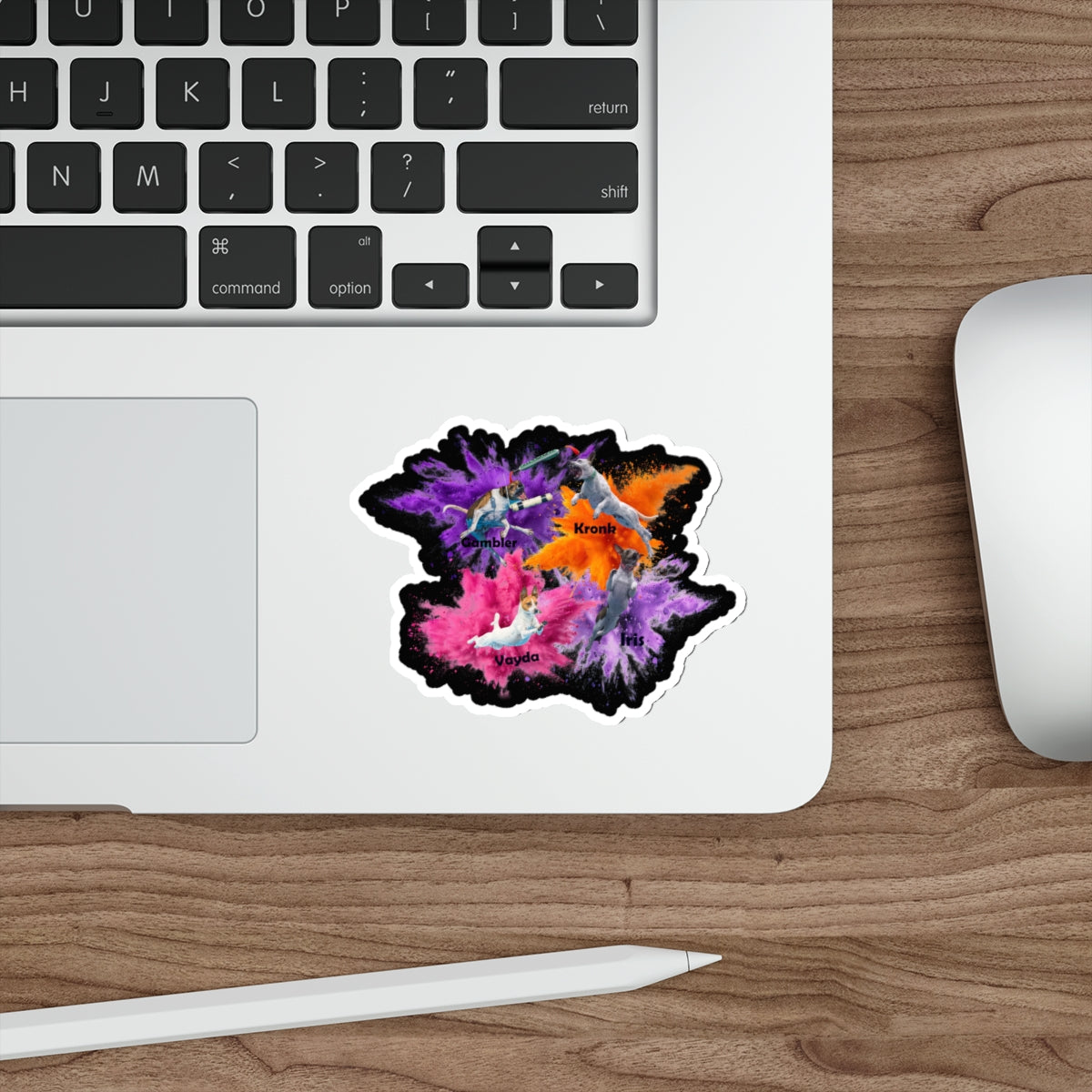 NOT SO NEKID Die-Cut Stickers