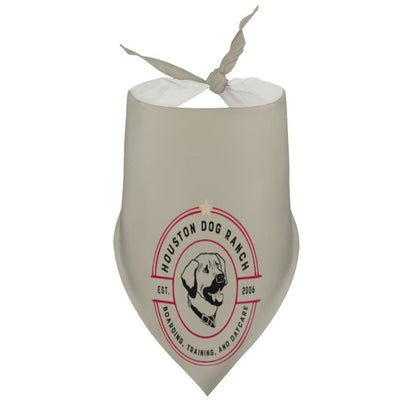 customised dog bandana