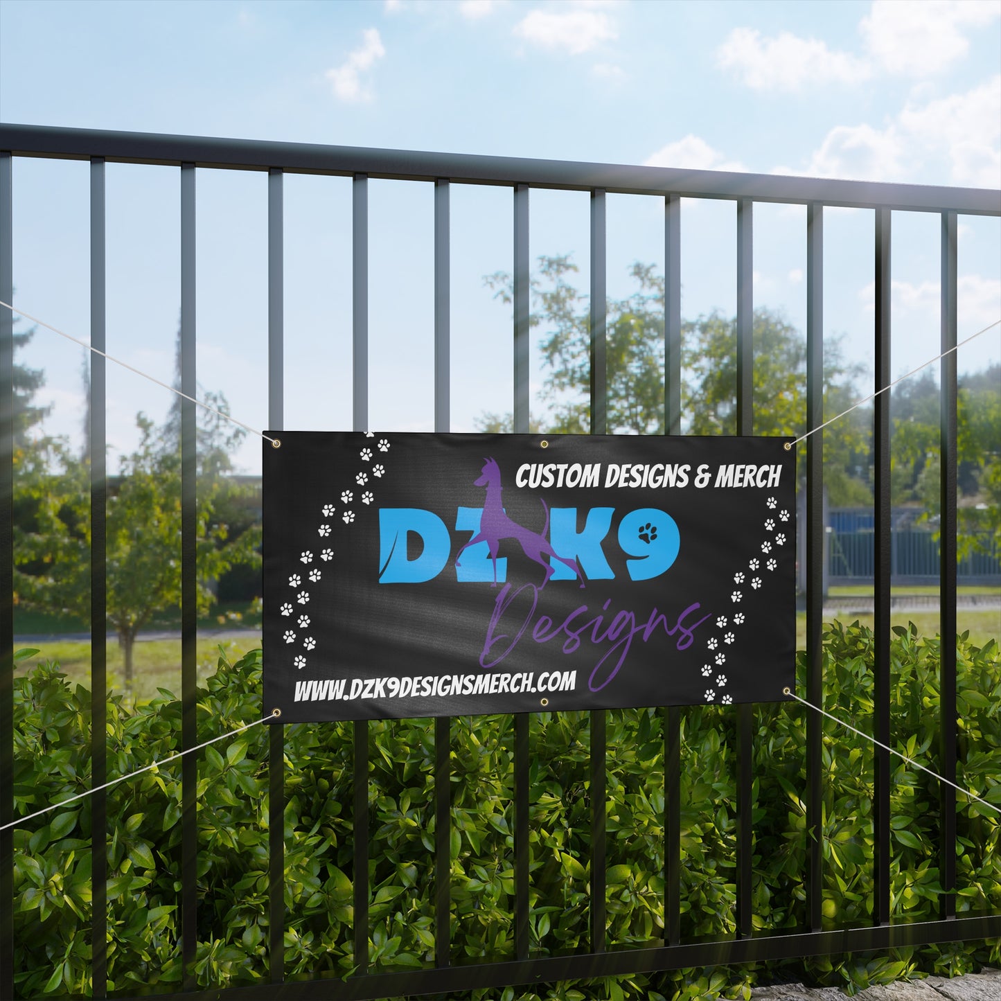 DZK9 Designs Matte Banner