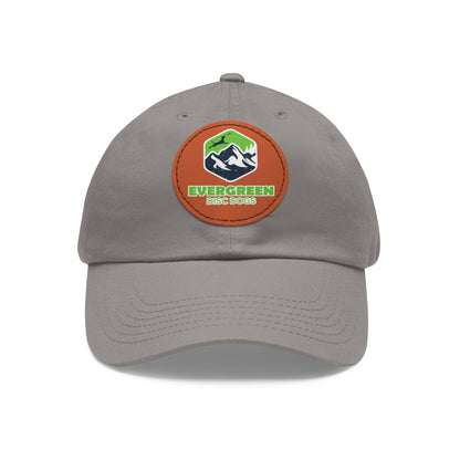 EVERGREEN DISC DOGS Hat with Leather Patch