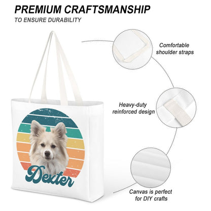 Ladies Canvas Tote Bags (All-Over Printing)