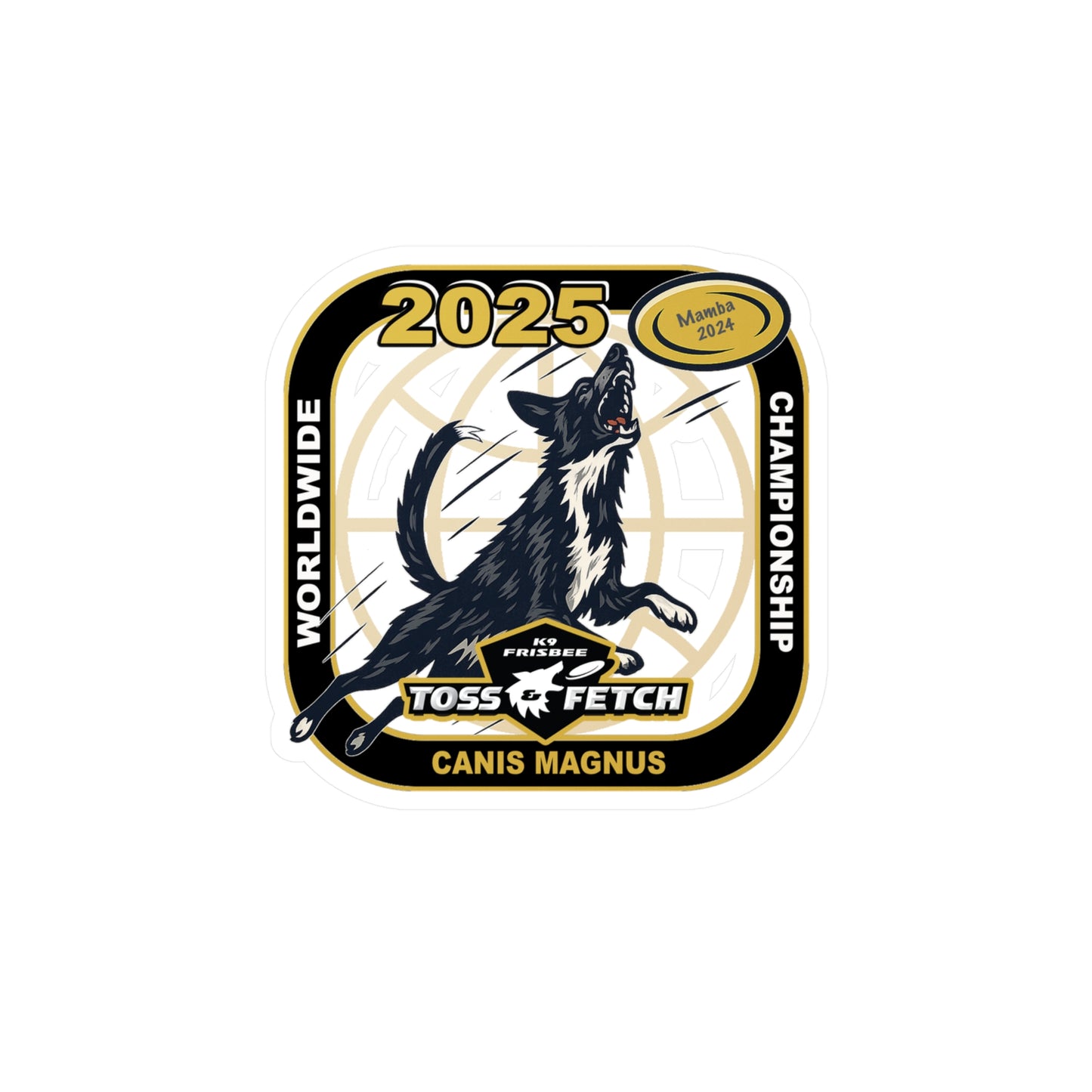 2025 WW Toss Fetch Vinyl Decals