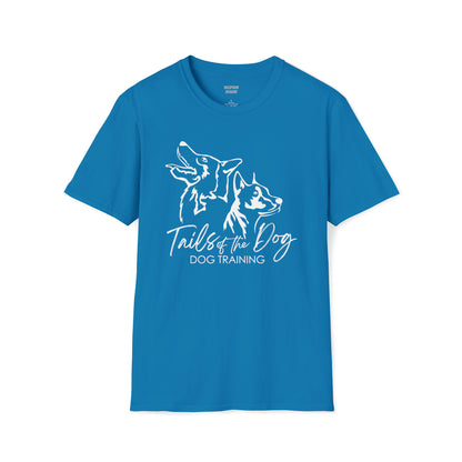 white TAILS OF THE DOG  Unisex Softstyle T-Shirt