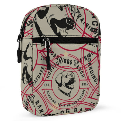 HOUSTON DOG RANCH Small Messenger Bag Q026 (All-Over Printing)