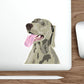 Weimaraner Die-Cut Stickers