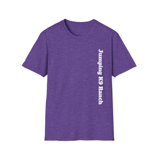 Jumping K9 Ranch  Unisex Softstyle T-Shirt