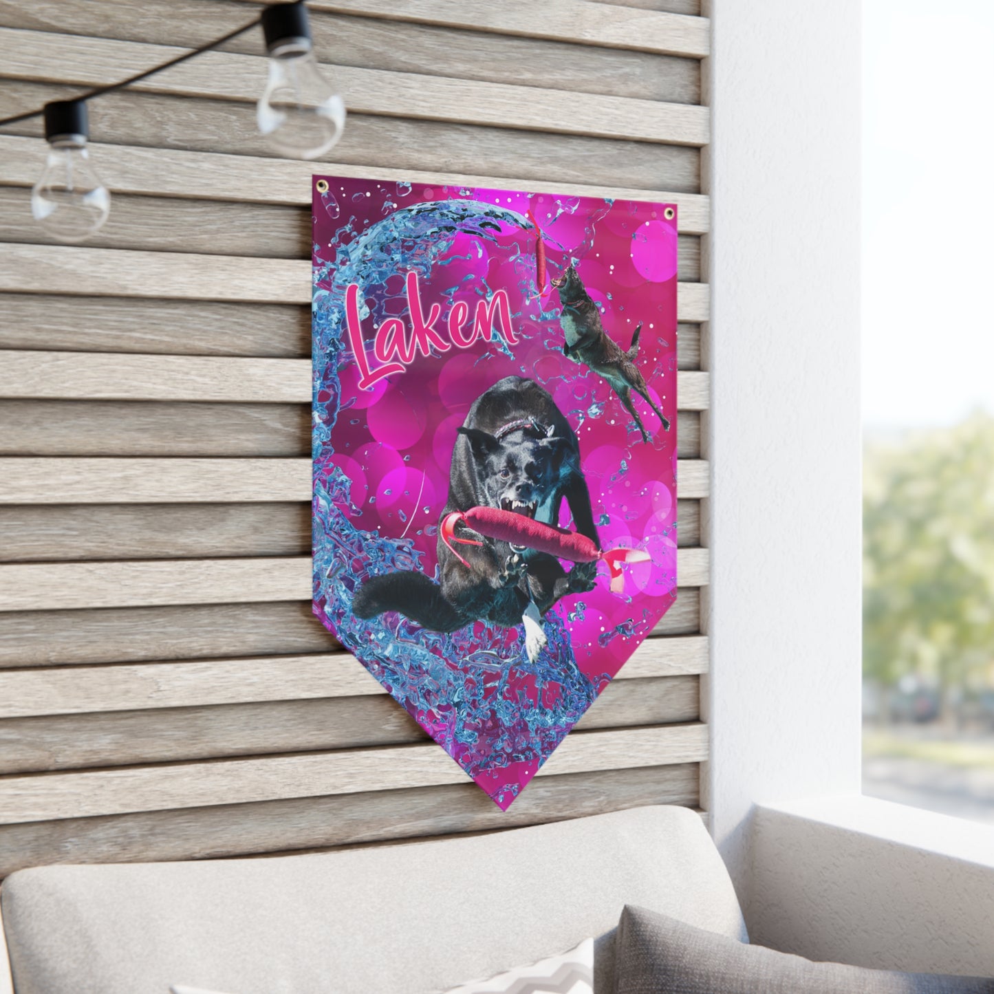 LAKEN Pennant Banner