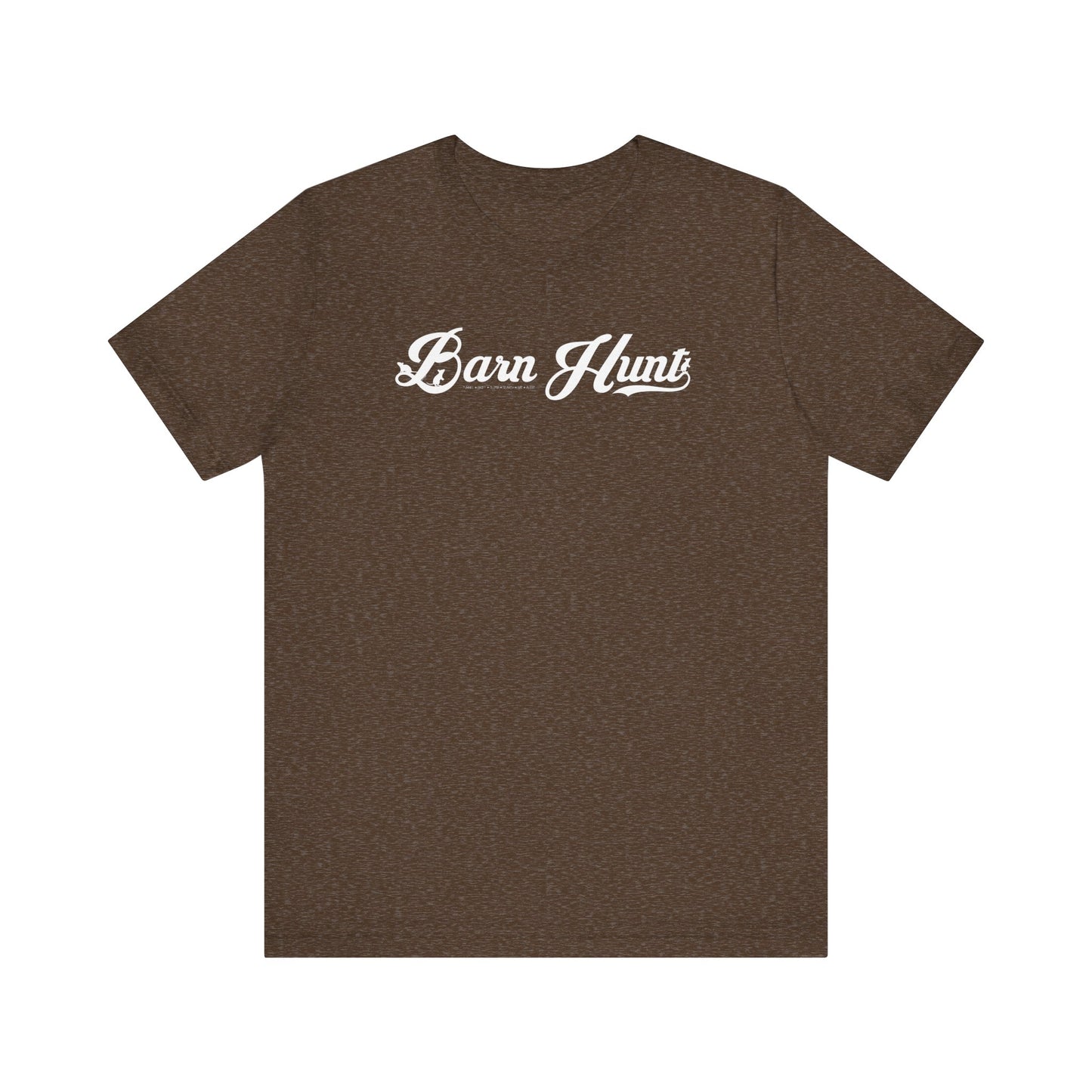 BARN HUNT CLASSIC Unisex Jersey Short Sleeve Tee - BARN HUNT SHIRT