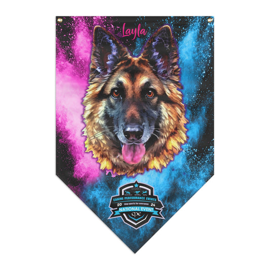 TEAM LAYLA CPE Pennant Banner