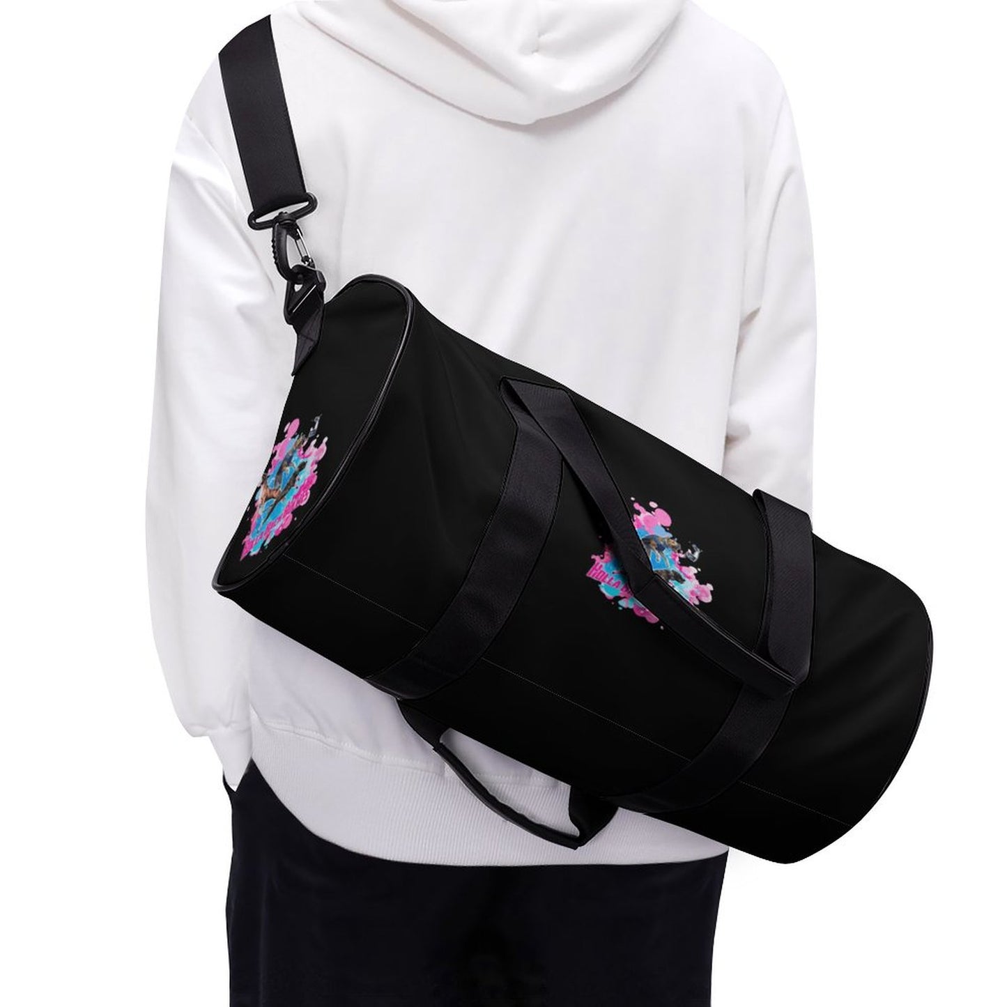 HOLLA BACK BULLIES Foldable Duffel Gym Bag Q006