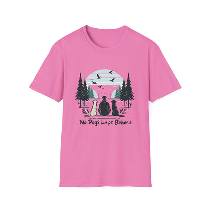 4 No Dogs Left Behind - Unisex Softstyle T-Shirt