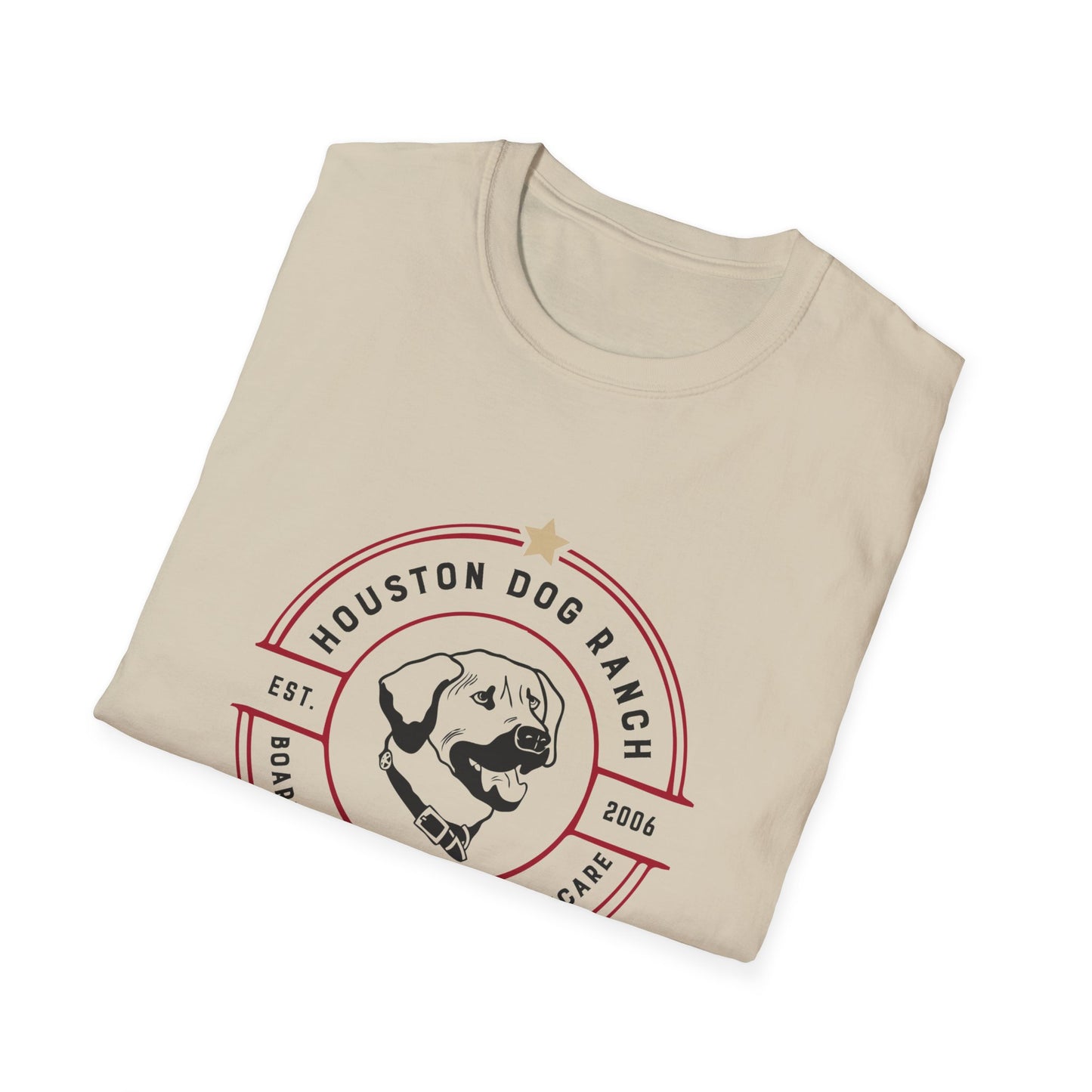HOUSTON DOG RANCH  Unisex Softstyle T-Shirt