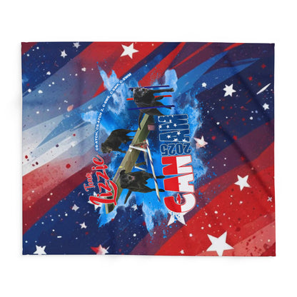 LIZZIE CAN AM Fleece Blanket