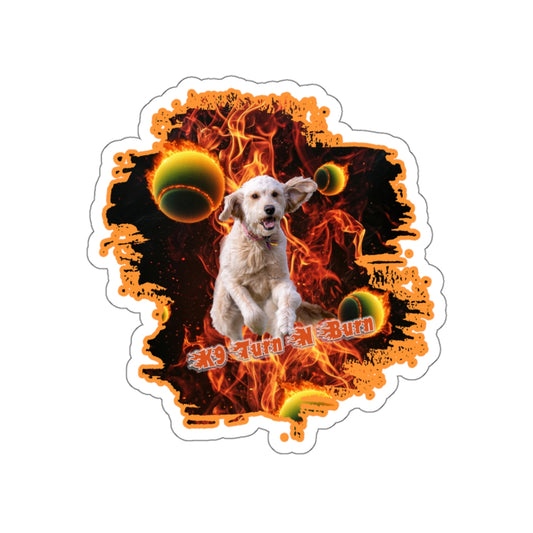 turb burn ginger Stickers