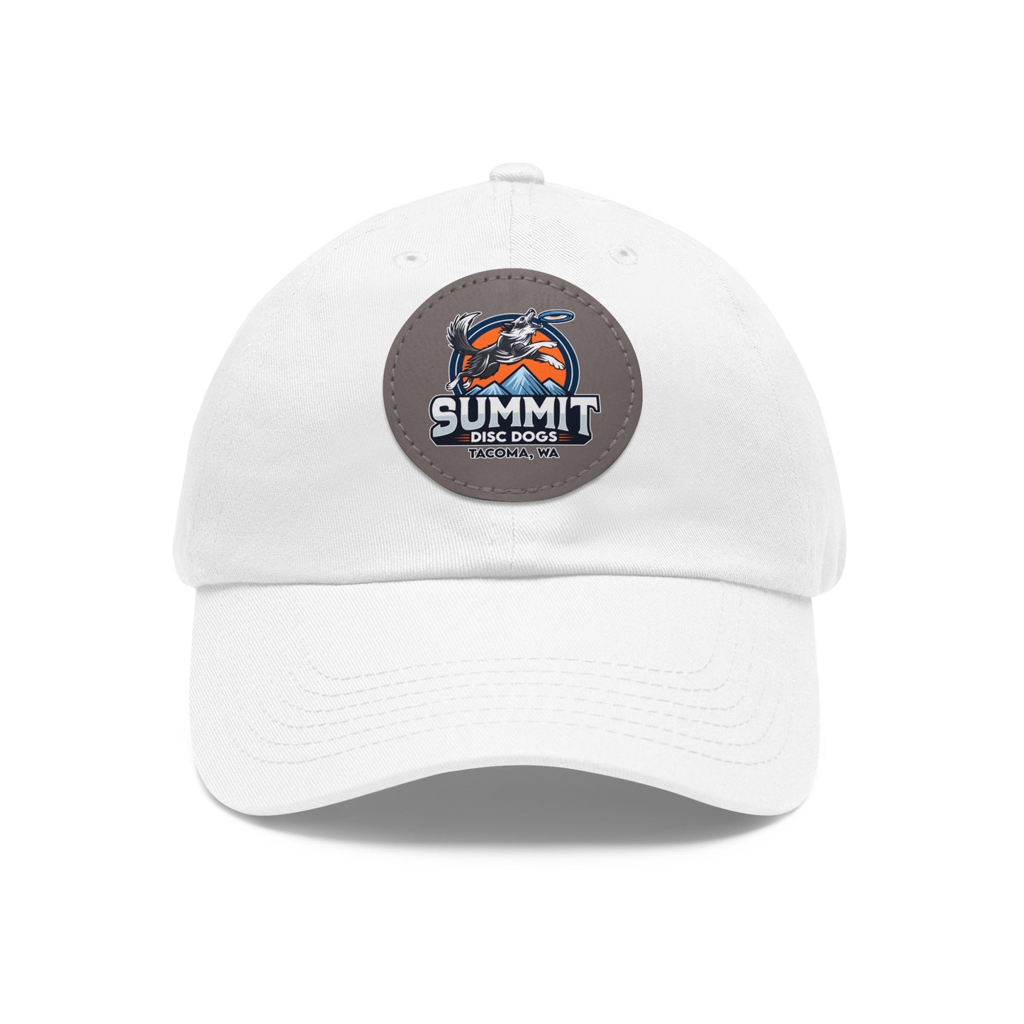 *SUMMIT DISC DOGS  Hat with Leather Patch (Round)