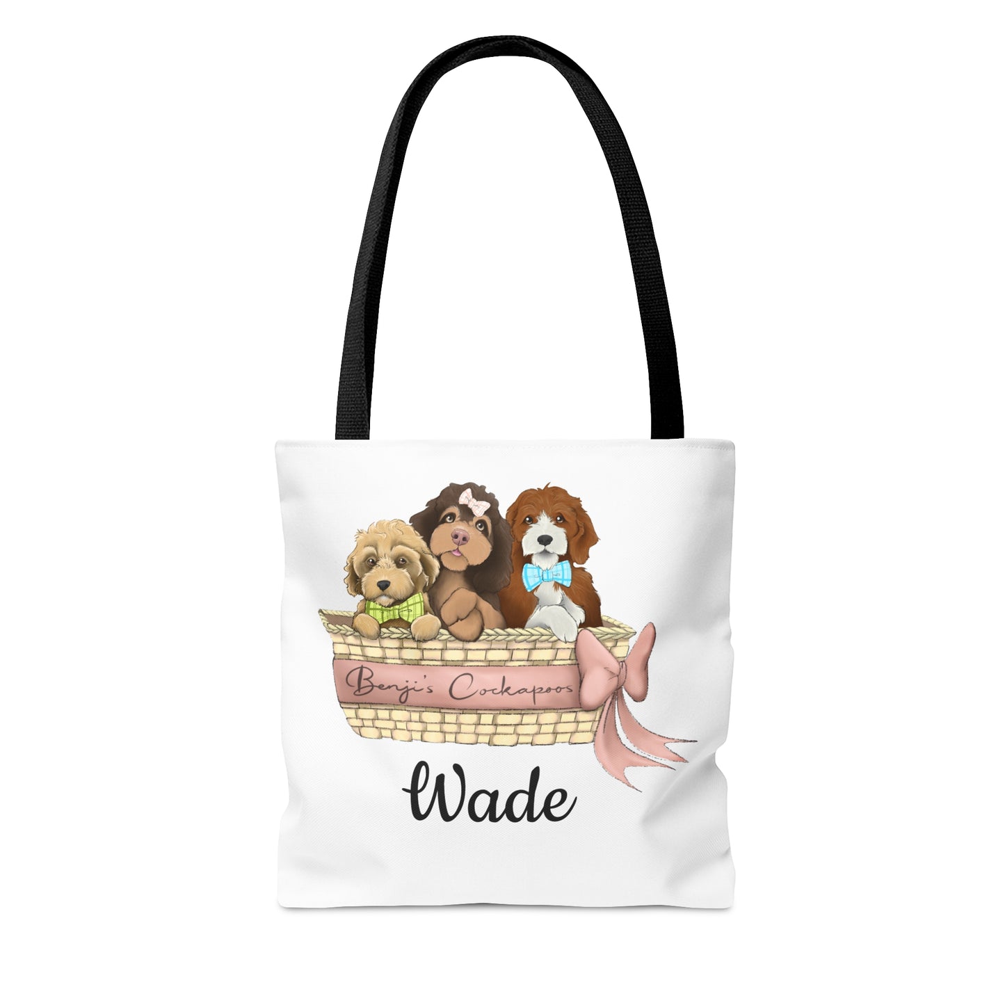 * Wade - Benjis Cockapoos Tote Bag